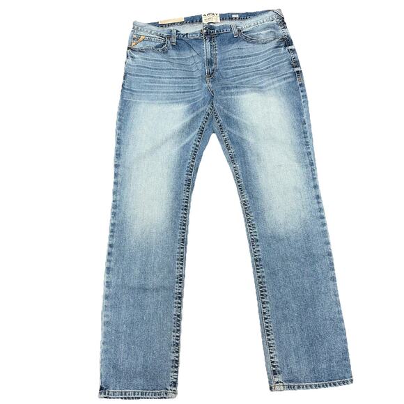 Ariat M4 Relaxed Straight Leg Madera Wash Shasta Jean Stretch 44x38 10042209 - Picture 1 of 11